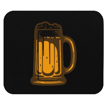 Discover Cold Beer Mug Mouse Pads
