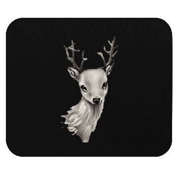 Discover Cute fantasy deer animal Mouse Pads