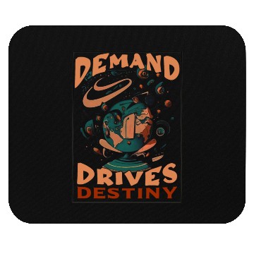Discover demand drives destiny Mouse Pads