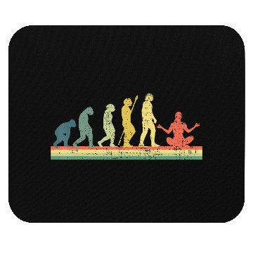Discover Meditation Funny Buddha Lover Mouse Pads