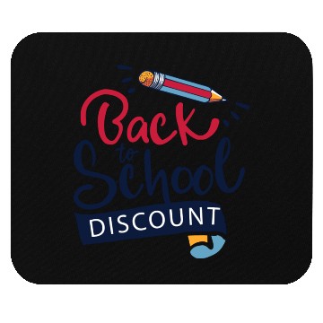 Discover Back To School Discounts Mouse Pads