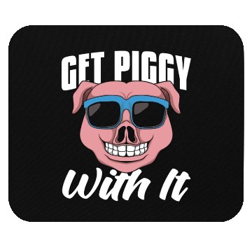 Discover Pig Farming Get Piggy With It Farm Animals Farmer Mouse Pads
