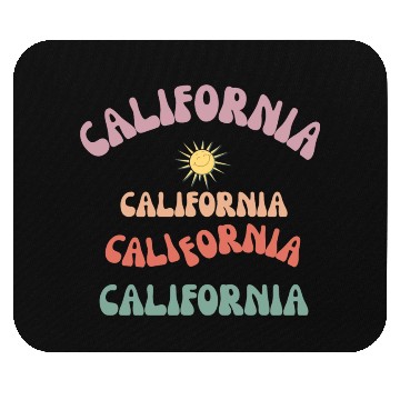 Discover California Chronicles: Sun, Surf, and City Lights Mouse Pads