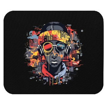 Discover Rhythmic Expressions - cool Cultural Rap Mouse Pads