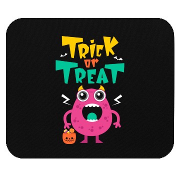 Discover Monster Trick Or Treat Mouse Pads