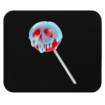 Discover Poison Apple Halloween Candy Lollipop Mouse Pads