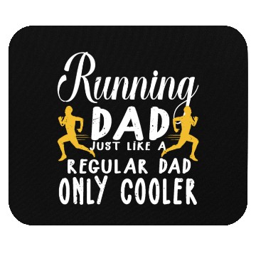 Discover Funny Running For Men Dad Marathon Runner Coach Ma Mouse Pads