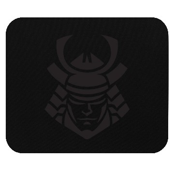 Discover Samurai Helmet Logo Katana Swordsman Mouse Pads