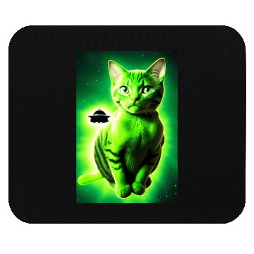 Discover Cute Alien Cat Mouse Pads