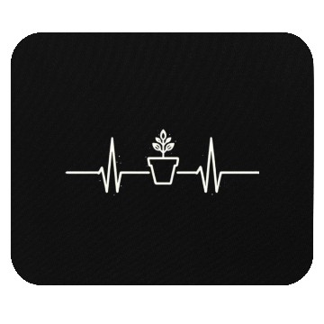 Discover Blossom Heartbeat Mouse Pads