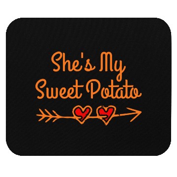 Discover I Yam She's My Sweet Potato Thanksgiving Mouse Pads