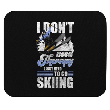 Discover Skiing Winter Apres Ski Mouse Pads