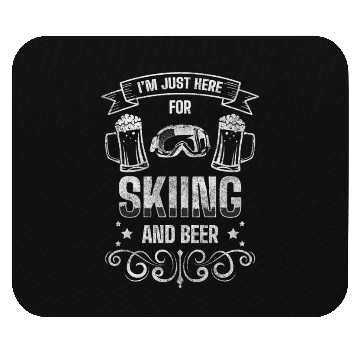 Discover Snowboarding Alps Apres Ski Mouse Pads