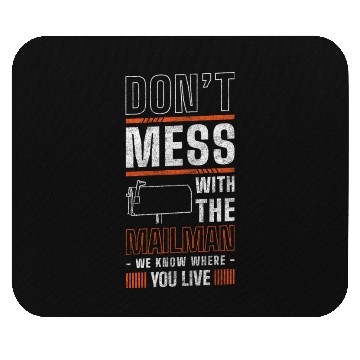 Discover Postman Letter Profession Letter Carrier Mouse Pads