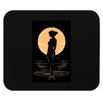 Discover Elegance Redefined: Black and Gold Collection Mouse Pads