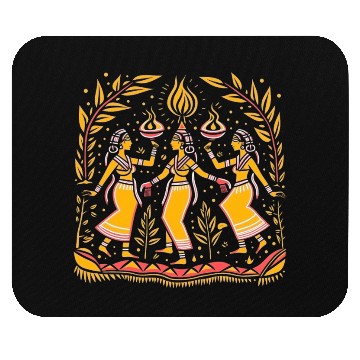 Discover Embrace Spirituality with Sacred Dance Design Mouse Pads