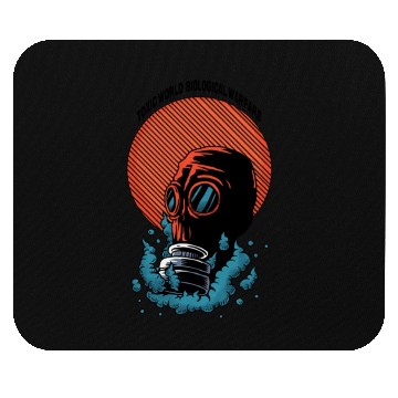 Discover Toxic World Biological Warfare Mouse Pads