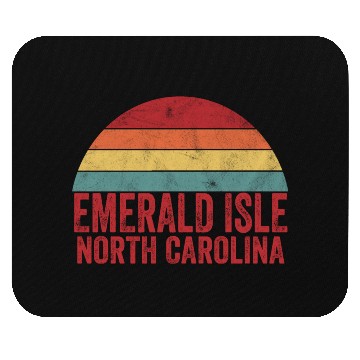 Discover Vintage Emerald Isle North Carolina Mouse Pads