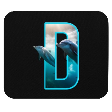 Discover dolphin Mouse Pads