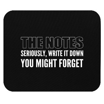 Discover Take Notes Seriously. Musician Gift Mouse Pads