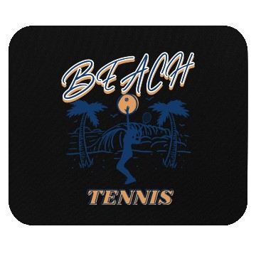 Discover Women's Beach Tennis Mouse Pads
