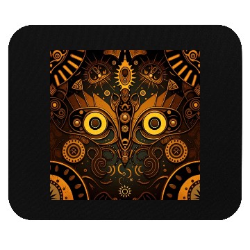 Discover New Age 1920s Abstract Steampunk Design Mouse Pads