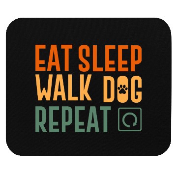 Discover eat sleep walk repeat walking hobby Mouse Pads