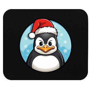Discover Penguin Christmas Mouse Pads