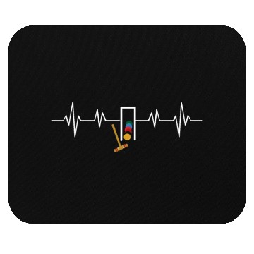 Discover Lawn Game - Golf Croquet Player Mouse Pads