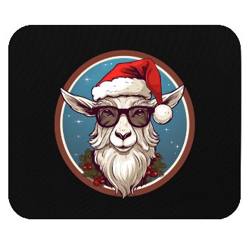 Discover Goat Christmas Mouse Pads