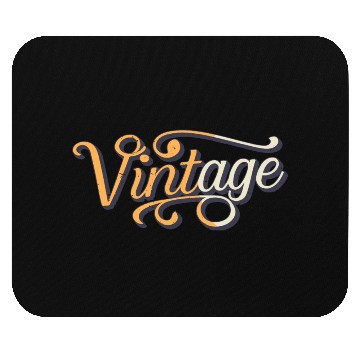 Discover Vintage typography Mouse Pads
