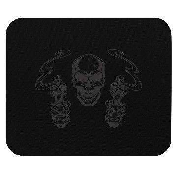 Discover Gangsta Skull nDesign Mouse Pads