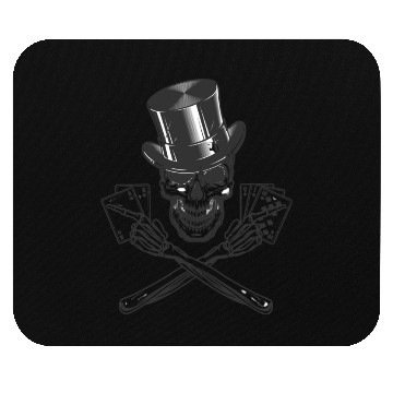 Discover Cards Skull Mouse Pads