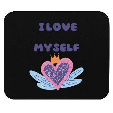 Discover i love myself Mouse Pads