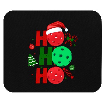 Discover Pickleball Ho Ho Ho Holiday Merry Christmas Mouse Pads