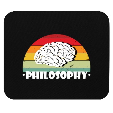 Discover Philosophy Use Your Brain Mouse Pads