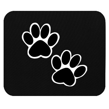 Discover Cat Footprints Gift For Cat Lover Mouse Pads
