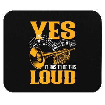 Discover Funny Trumpet Player Gift Mouse Pads