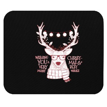 Discover Santa Claus's reindeer - Happy Christmas Mouse Pads
