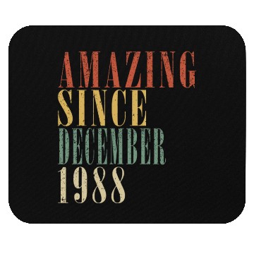 Discover December 1988 Anniversary December 1988 December Mouse Pads