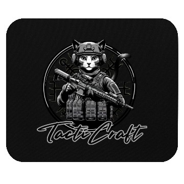 Discover Sergeant Meow Micks Vegvisir Mouse Pads