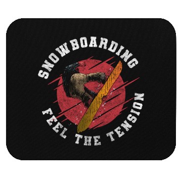 Discover Snow Snowboarding Sport Mouse Pads