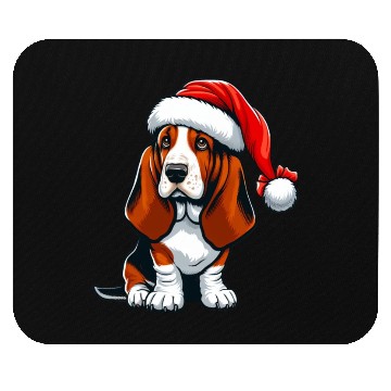 Discover Basset Hound Xmas Gifts Mouse Pads