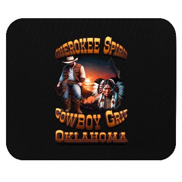 Discover Cherokee Spirit, Cowboy Grit: Oklahoma Mouse Pads