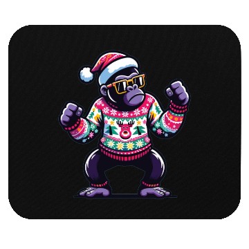 Discover Gorilla With Sunglasses Mouse Pads