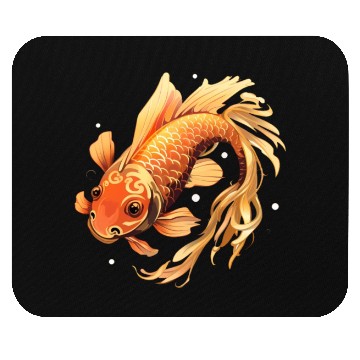 Discover Koi Fish Japanese Carp Pond Mouse Pads