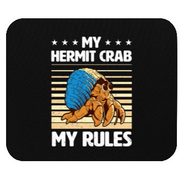 Discover Sea Creature Seafood Shells Hermit Crab Lover Mouse Pads
