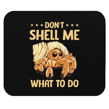 Discover Sea Creature Seafood Shells Hermit Crab Lover Mouse Pads
