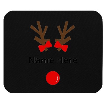 Discover Christmas Reindeer Mouse Pads