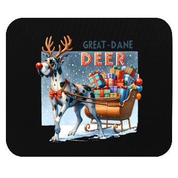 Discover Great Dane Deer Mouse Pads